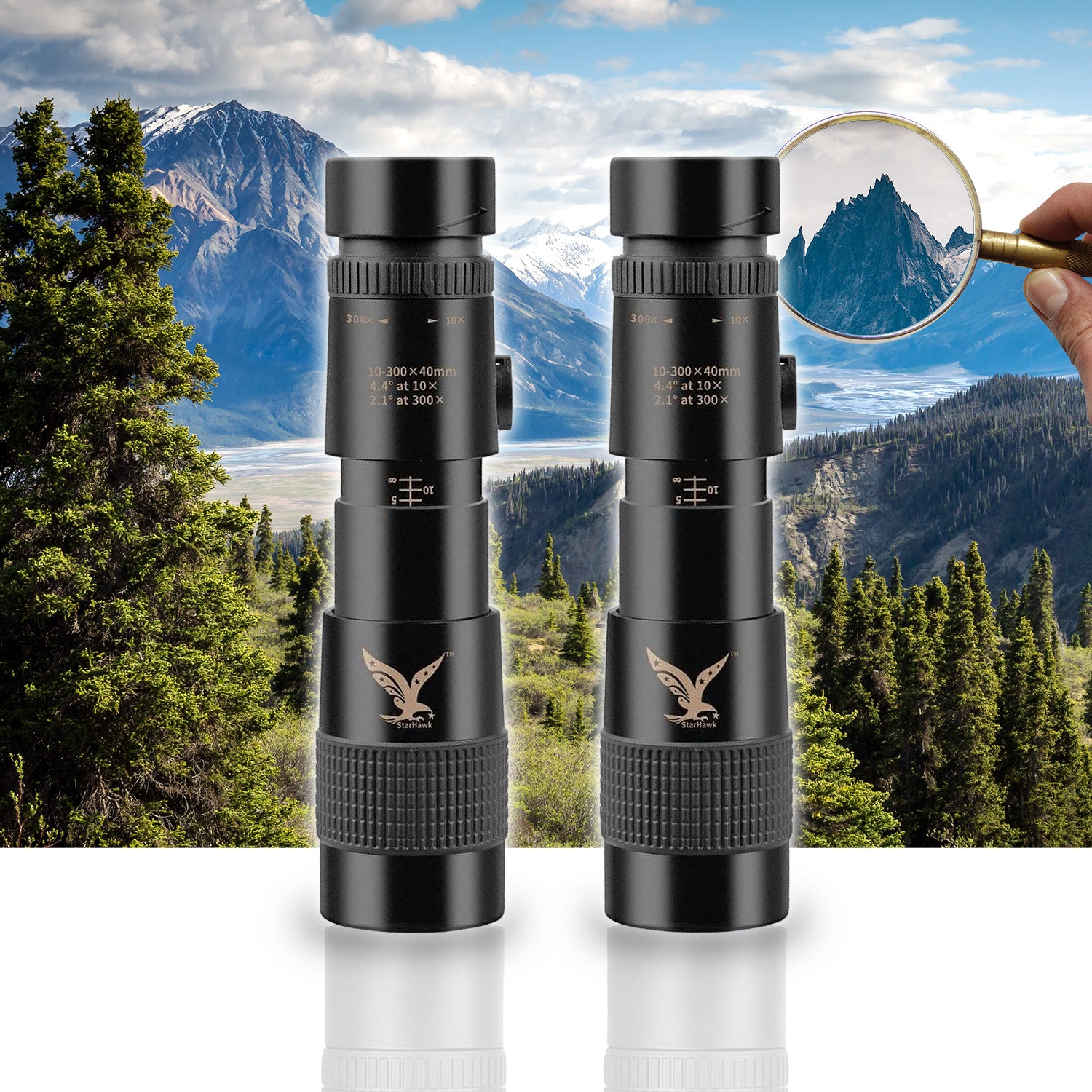 2x Python HD Monocular Telescope