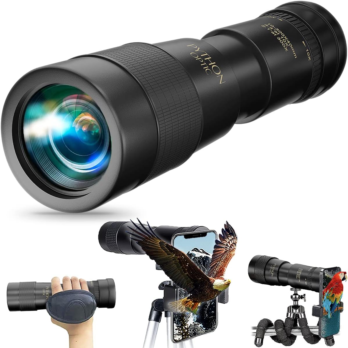 1x Python HD Monocular Telescope