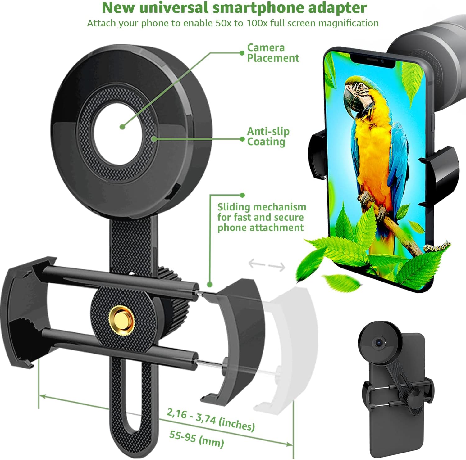 1x Python HD Monocular Telescope